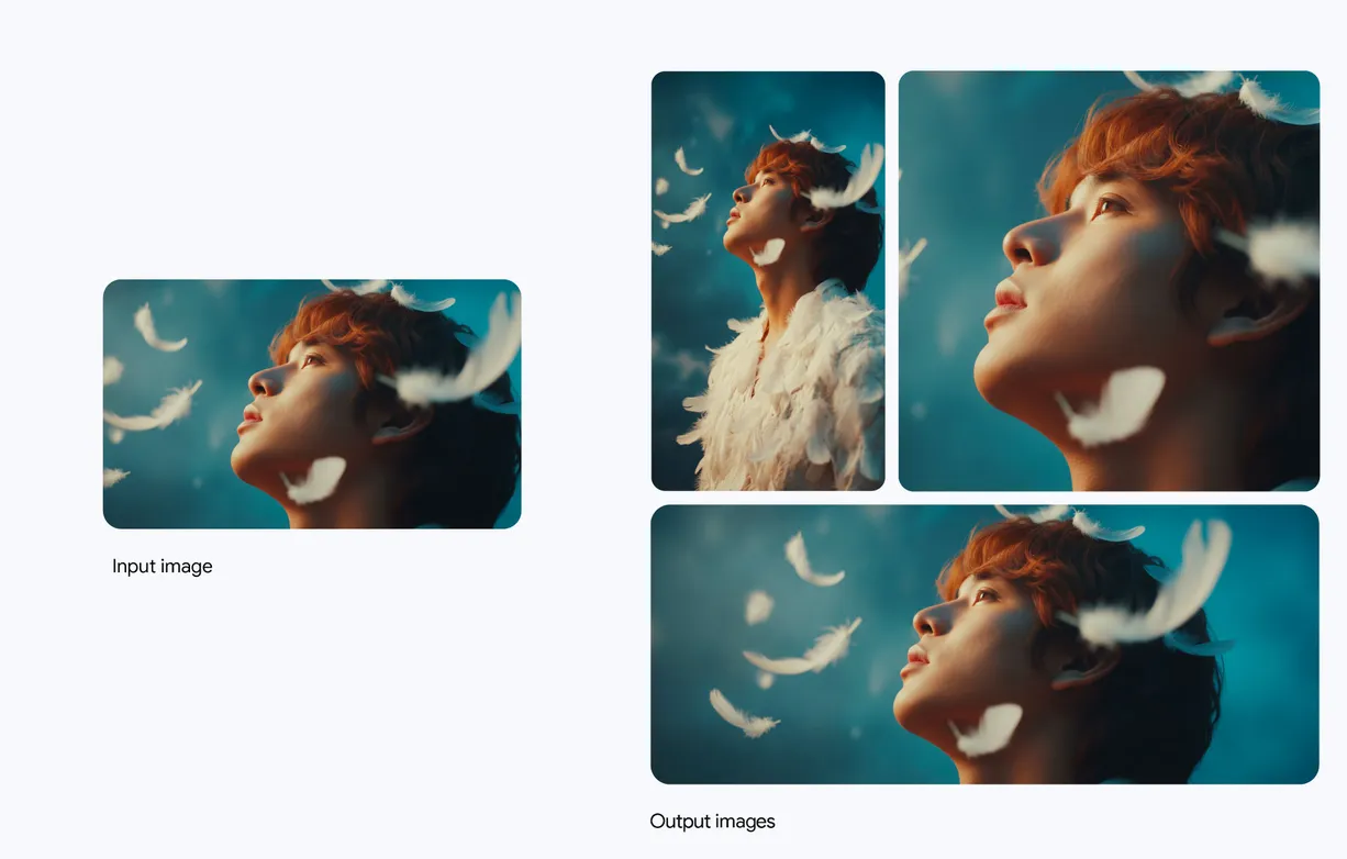 アスペクト比変更1:1正方形 by Nano Banana Pro Prompt