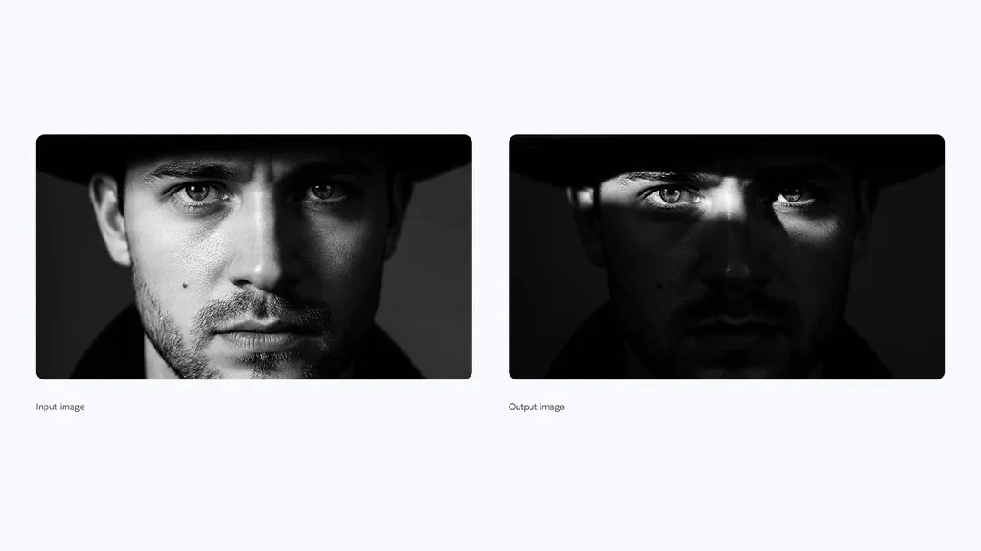 キアロスクーロ肖像照明効果 by Nano Banana Pro Prompt